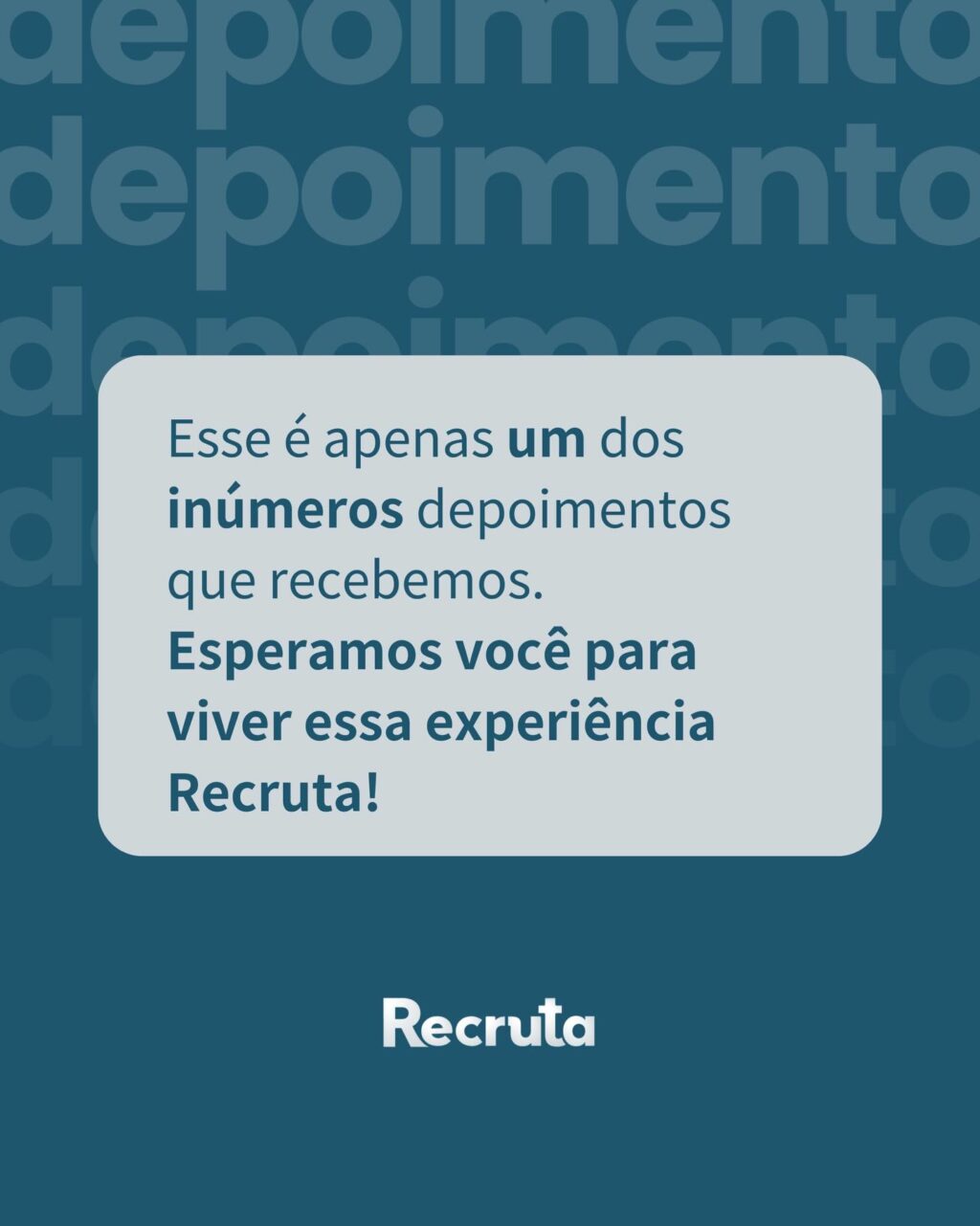 Instagram post from recruta.group. This post is in position 2.